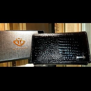 NEW Zagatto Black Wallet
